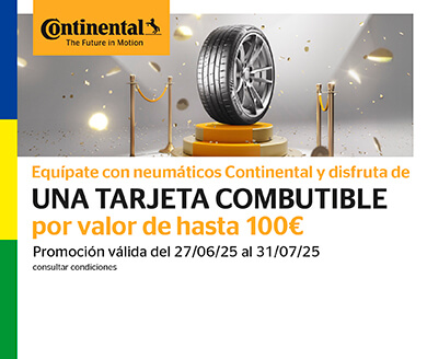¡APROVECHA NUESTRA NUEVA PROMOCIÓN EN NEUMÁTICOS CONTINENTAL!