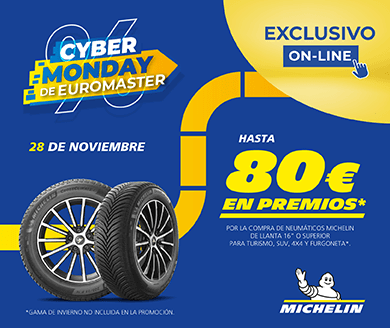 Disfruta de nuestra promoción Cyber Monday con neumáticos Dunlop