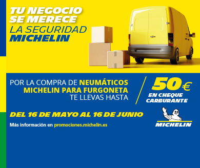 Aprovecha nuestra promoción en neumáticos MICHELIN para furgoneta