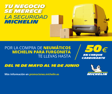 ¡APROVECHA NUESTRA PROMOCIÓN MICHELIN PARA FURGONETA!